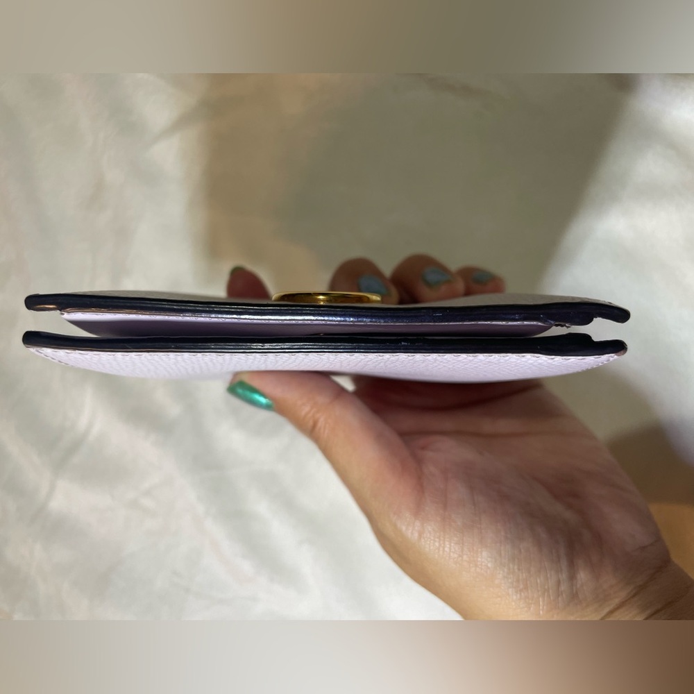 Fendi Lilac F Is Fendi Bifold Compact Wallet 💜 - Picture 3 of 16